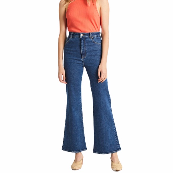 Rolla’s Denim - Rolla’s Eastcoast Crop Flare High Rise Jeans NWT